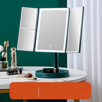 Home Led Shell HD Makeup Mirror Desktop With Lights Intelligent Folding Mirror